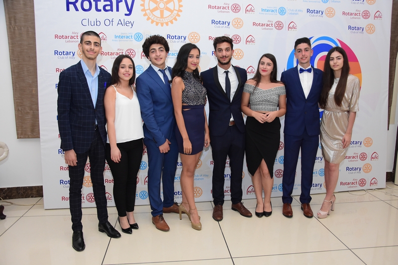 Rotary Rotaract and Interact Handing Over